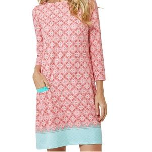 Cabana Life Coral Tides Dress Sz XL EUC